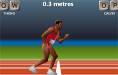 Флеш игра — QWOP — бегун, атлетик. ( Самая сложная игра в мире :)